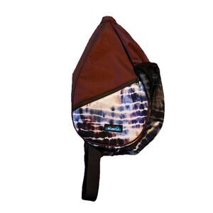 KAVU Rope Sling Bag Paxton Pack Drift Tide Tie Dye Bag Travel Hiking Water Res